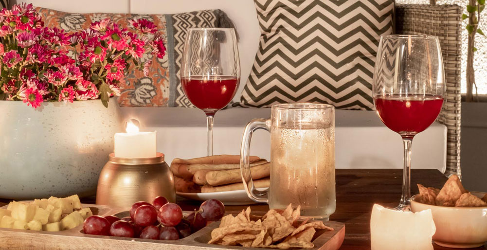 Villa Athena - Cocktails served at the villa